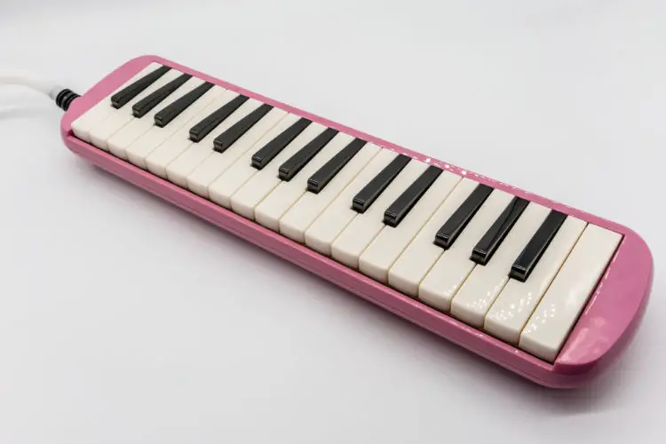 Pink beginner melodica